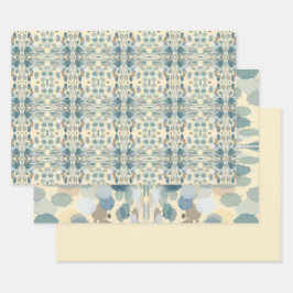 夏期おもしろい海スプレー（ばちゃばちゃ）跳ねる抽象芸術アート ラッピングペーパーシート