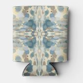 夏期おもしろい海スプレー(ばちゃばちゃ)跳ねる抽象芸術アート 缶クーラー (正面)