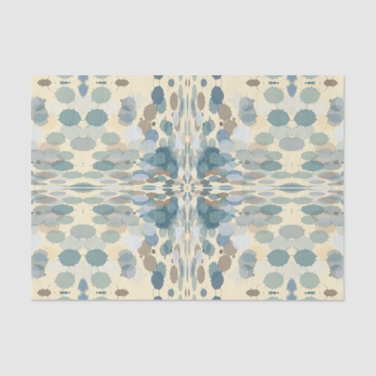 夏期おもしろい海スプレー(ばちゃばちゃ)跳ねる抽象芸術アート 薄葉紙 (正面)