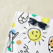 夏期おもしろい ビーチタオル (インサイチュ)