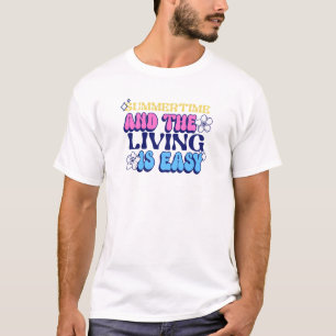 夏期と生活は簡単 Tシャツ