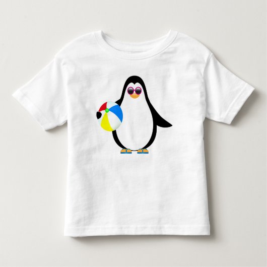 夏期のペンギン トドラーTシャツ (正面)