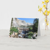 夏期の挨拶状の湖Marie カード (黄色い花)