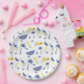 夏期の要点 ペーパープレート (パーティー)