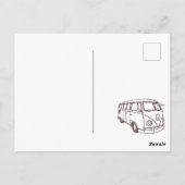 夏期は旅行時間 ポストカード (裏面)