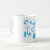 夏期アイコン コーヒーマグカップ (正面左)