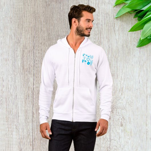 夏期アイコンMens Full-Zip パーカ