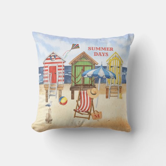 夏期アットショアビーチ水 クッション (正面)