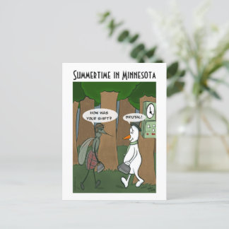 夏期インミネソタ葉書 ポストカード