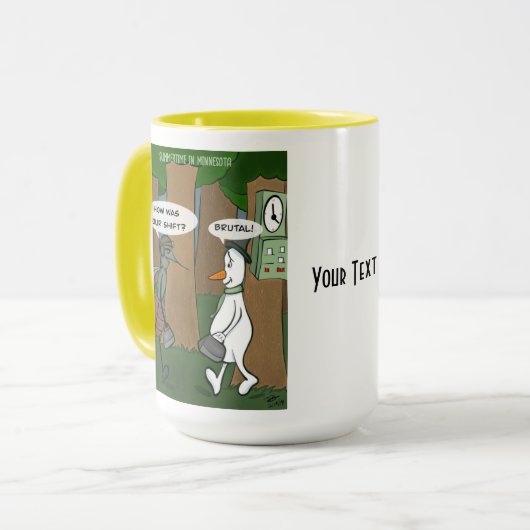 夏期インMinnesota Large Combo Mug マグカップ (正面左)