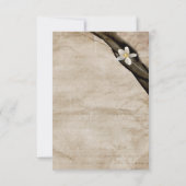 夏期ウェディングRSVP 出欠カード (裏面)