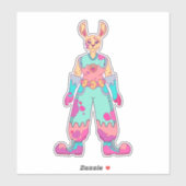 夏期ウサギ シール (シート)