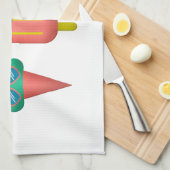 夏期キッチンタオル キッチンタオル (四つ折り)