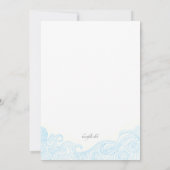 夏期サン招待状 招待状 (裏面)