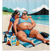 夏期シャワーカーテン シャワーカーテン (正面)