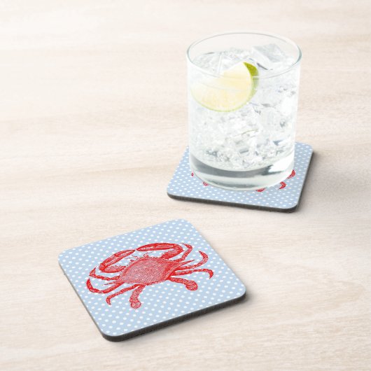 夏期シーフードカニピクニックコースター コースター (右側)
