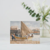 夏期セーラーボーツウィンスローホーマー ポストカード (スタンド正面)