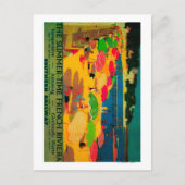 夏期フランスのリビエラヴィンテージポスターヨーロッパ ポストカード (正面)