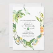 夏期ブリデスメイドランチョン 招待状 (正面)