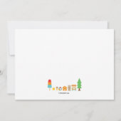 夏期ブロックパーティー 招待状 (裏面)