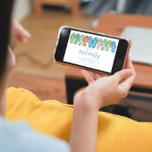 夏期プールパーティーのビーチサンダル 招待状