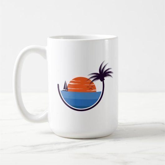 夏期マググ コーヒーマグカップ (左)