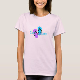 夏期リンガーシャツ Tシャツ
