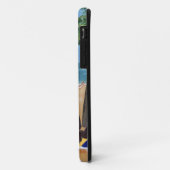 夏期休暇のラブラドールの絵を描くこと Case-Mate iPhoneケース (裏面/左)