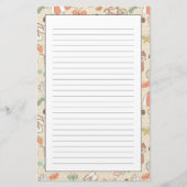 夏期休暇パターン 便箋 (正面)