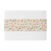 夏期休暇パターン 招待状ベリーバンド (裏面例)