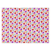 夏期凍っていジュースバーモノグラム テーブルクロス (正面(横))