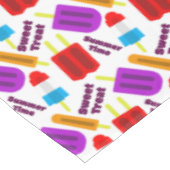 夏期凍っていジュースバーモノグラム テーブルクロス (アングル)