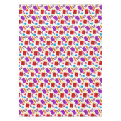 夏期凍っていジュースバーモノグラム テーブルクロス (正面)