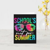 夏期卒業生先生 カード (黄色い花)