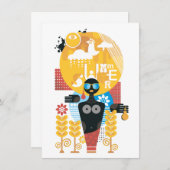 夏期女子 招待状 (正面/裏面)