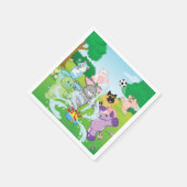 夏期感覚散水器 スタンダードカクテルナプキン (角)