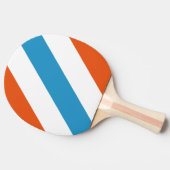 夏期懐かしいはっきりしたストライプ 卓球ラケット (横)
