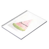 夏期手帳 ノートブック (左側)