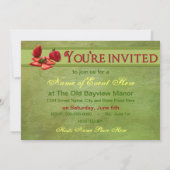 夏期招待状数々の – 目的 – レモネード 招待状 (裏面)