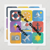 夏期招待状 招待状 (正面/裏面)