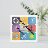 夏期招待状 招待状 (スタンド正面)