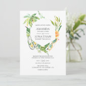 夏期結婚の 招待状 (スタンド正面)