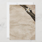 夏期結婚式招待状 招待状 (裏面)