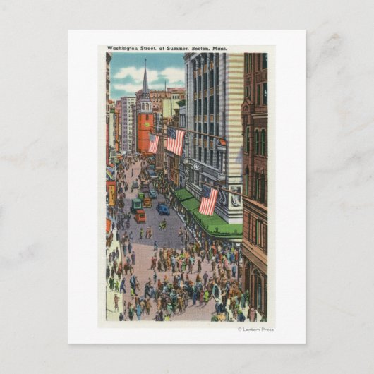 夏期群集オンワシントン通り ポストカード (正面)