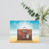 夏期荷物休暇 ポストカード (スタンド正面)