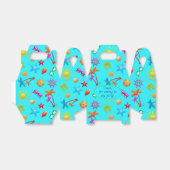 夏期誕生日キッズパーティーフェイスボックス フェイバーボックス (折り畳みなし)