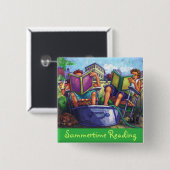 夏期読の芸術 缶バッジ (正面&裏面)