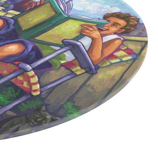 夏期読の カッティングボード (角)