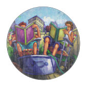 夏期読の カッティングボード (正面)