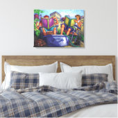 夏期読の キャンバスプリント (インサイチュ (寝室))